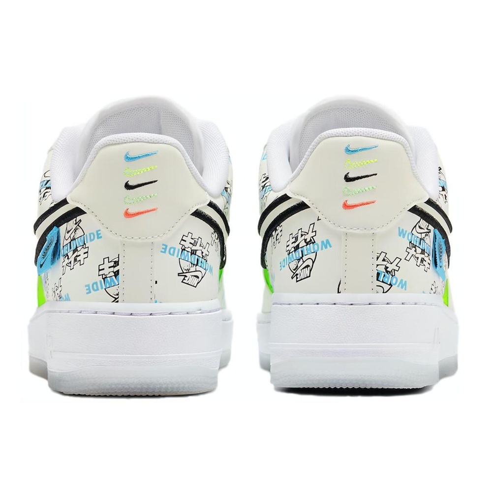 Nike Air Force 1 “worldwide pack” logo