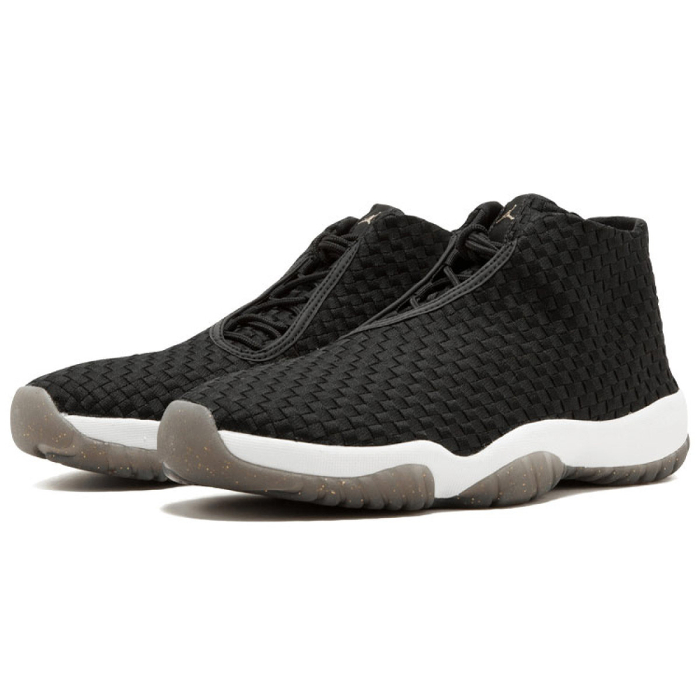 Jordan Future Black White Gold