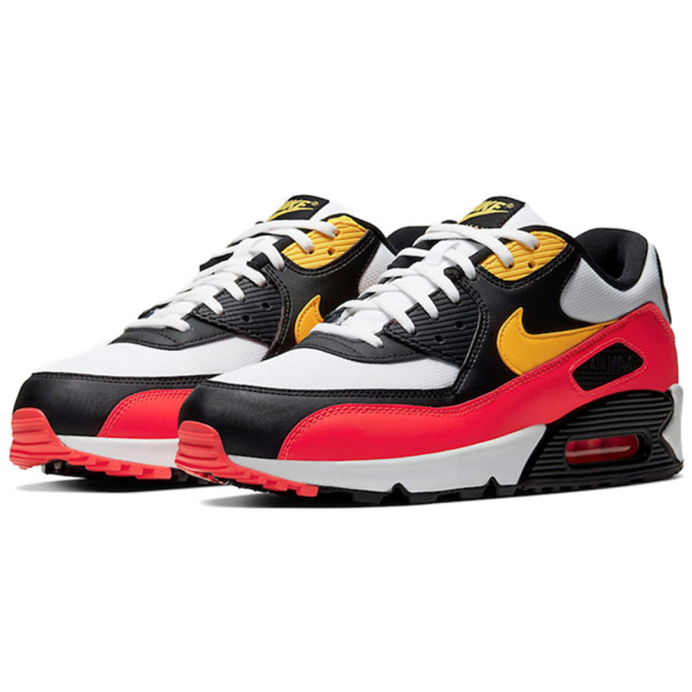Nike Air Max 90 Essential "Black Yellow Crimson"