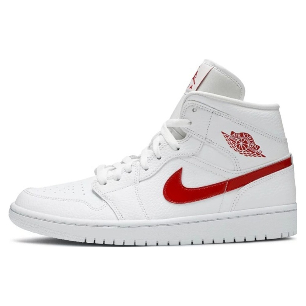Jordan Air Jordan 1 Mid White University Red
