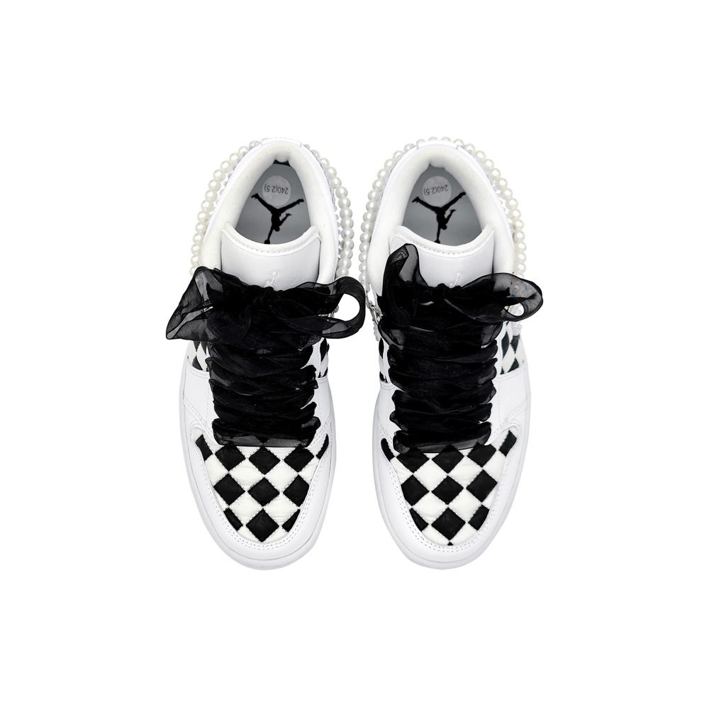 【 】 Jordan Air Jordan 1 Low Quilted