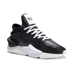 Adidas Y-3 Kaiwa Black White Black Heel