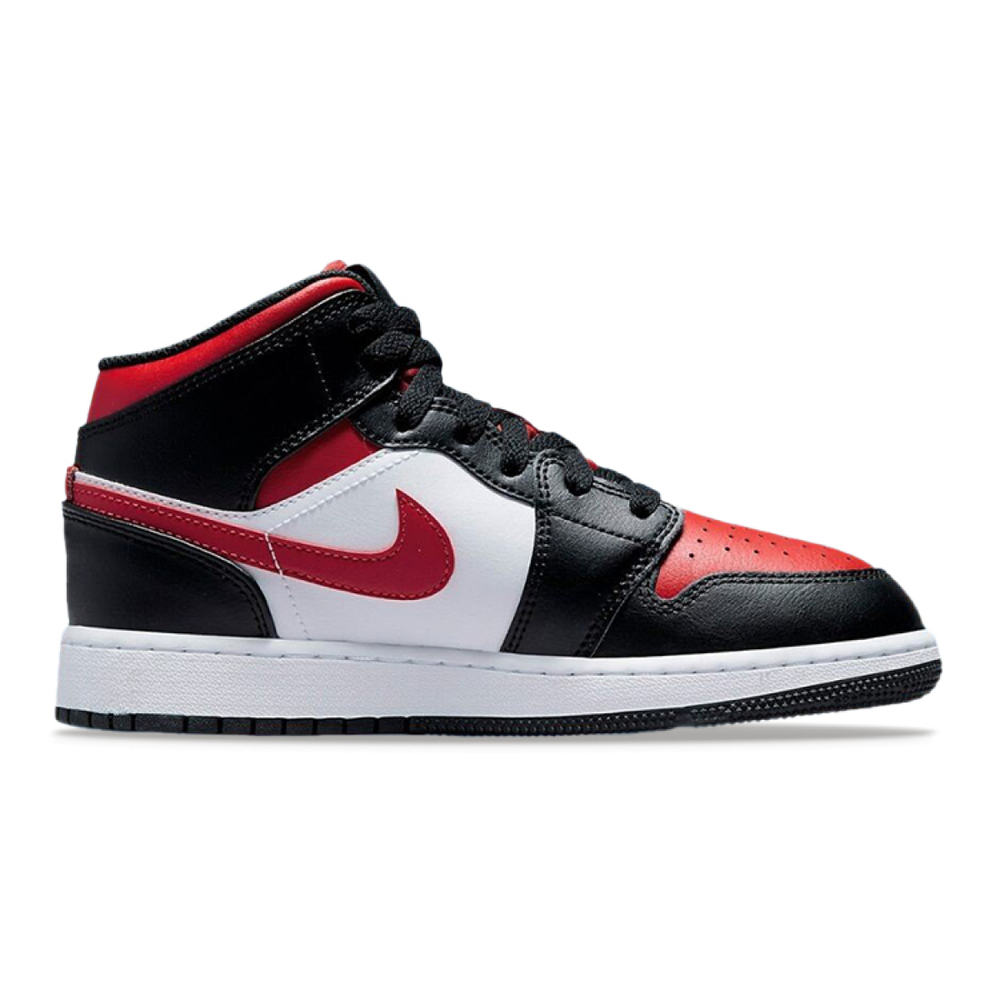 Jordan Air Jordan 1 Mid Alternate Bred Toe GS