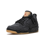 Air Jordan 4 Retro Levis Black