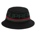 Supreme FW19 Week 11 Knit Logo Crusher Black Logo