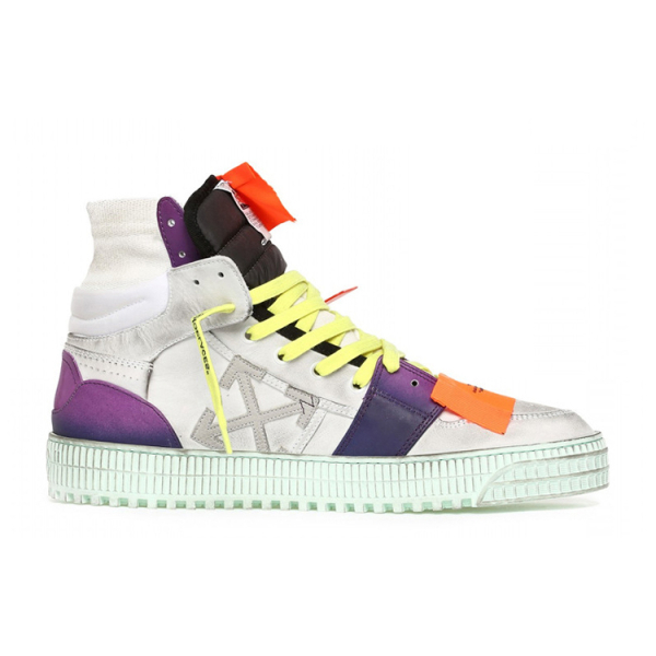OFF-WHITE Court leather sneakers
