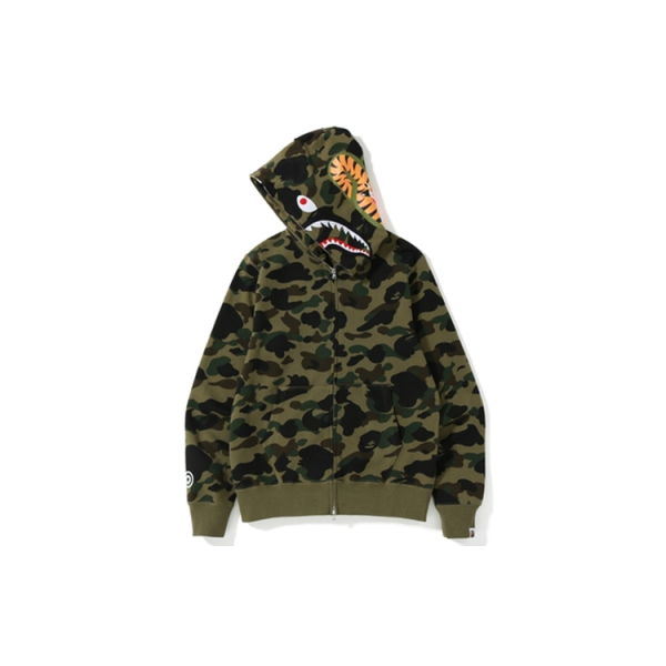 A BATHING APE 1ST Camo Shark Full Zip Hoodie
