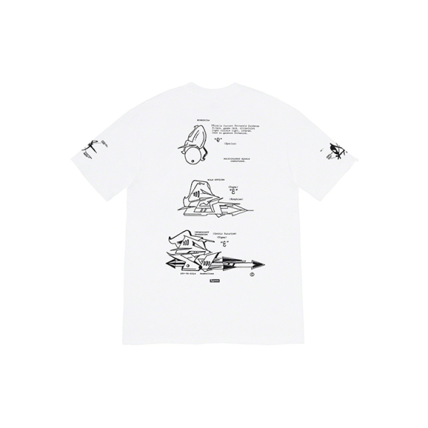 Supreme SS20 Week 4 Rammellzee/Supreme Tag Tee Logo T