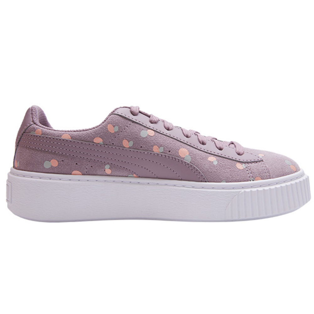 PUMA Suede Platform Dots Jr