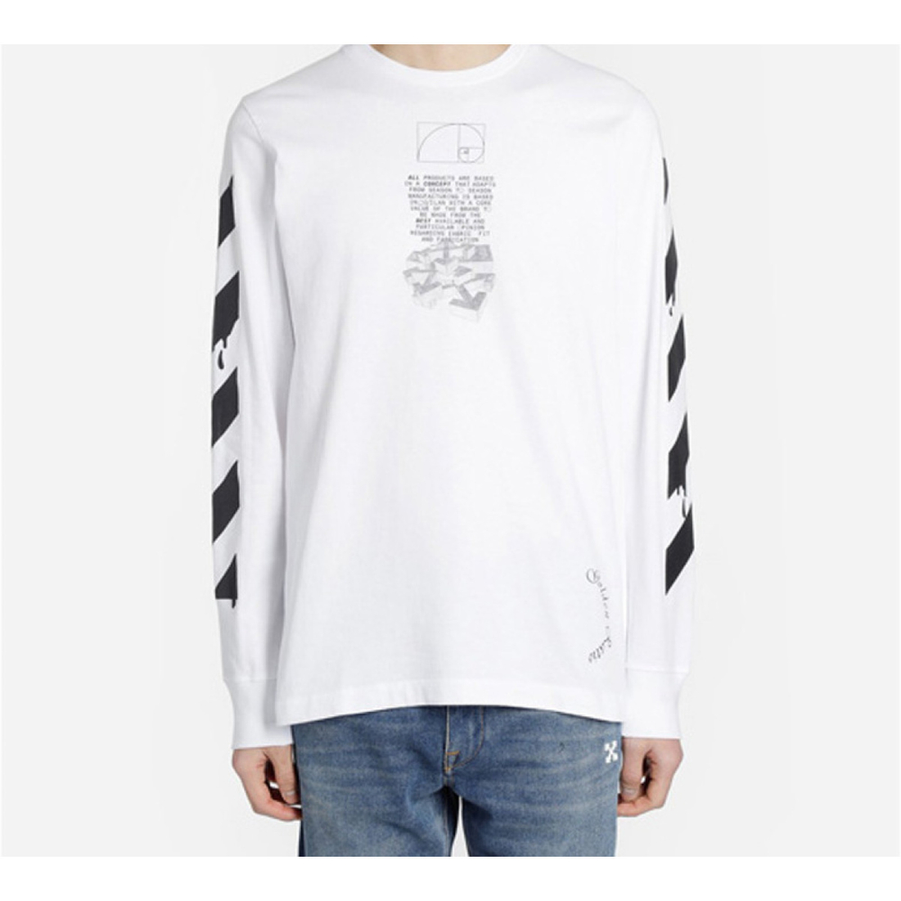 OFF-WHITE SS20 Dripping Arrows Logo T