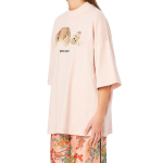 PALM ANGELS Pink Bear S/S T-shirt logo T