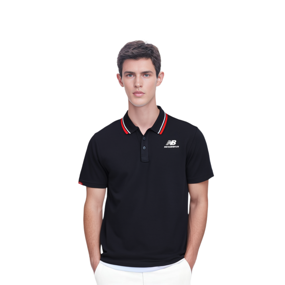 New Balance Logo Polo