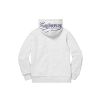 Supreme FW18 Thermal Zip Up Sweatshirt Ash Grey