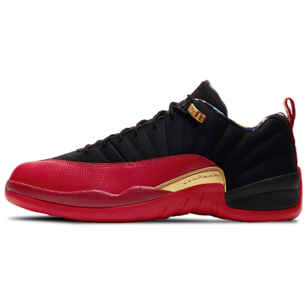 Jordan Air Jordan 12 retro low se "black and metallic gold" TPU