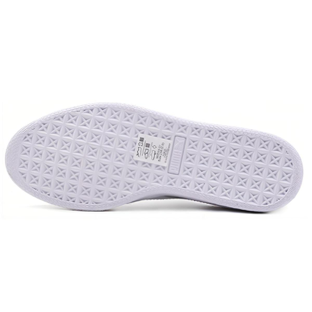 PUMA Basket Crush Emboss White