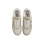 Nike Air Force 1 tan bling
