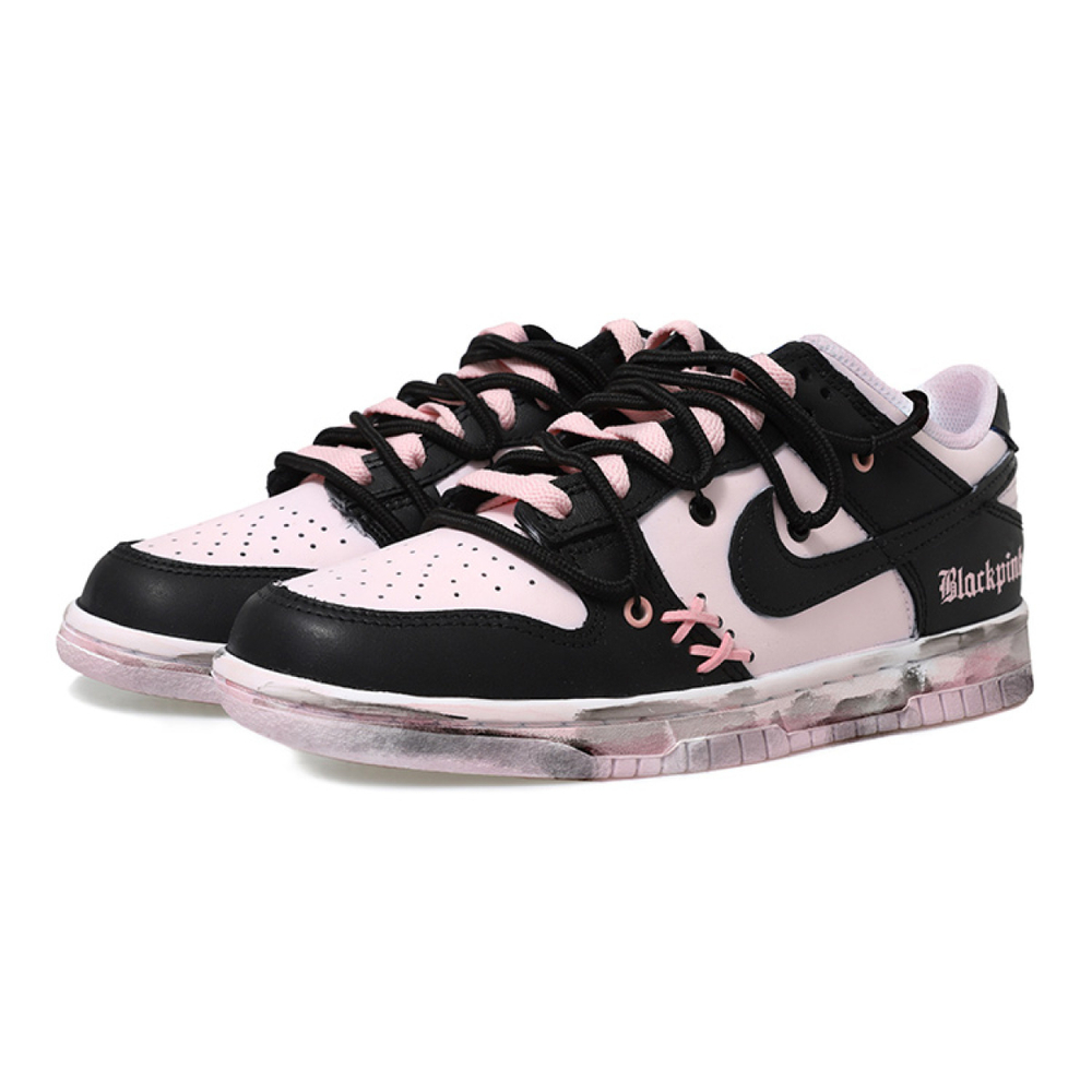 【 】 Nike Dunk Low OKHR Blackpink Vibe GS