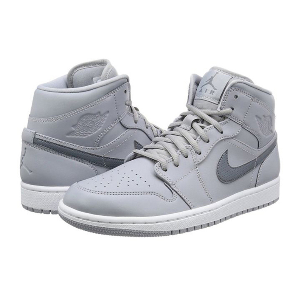 Jordan Air Jordan 1 Retro Mid Wolf Grey Cool Grey