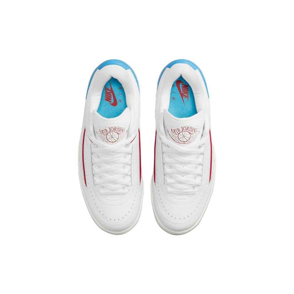 Jordan Air Jordan 2 Low "Gym Red and Dark Powder Blue"