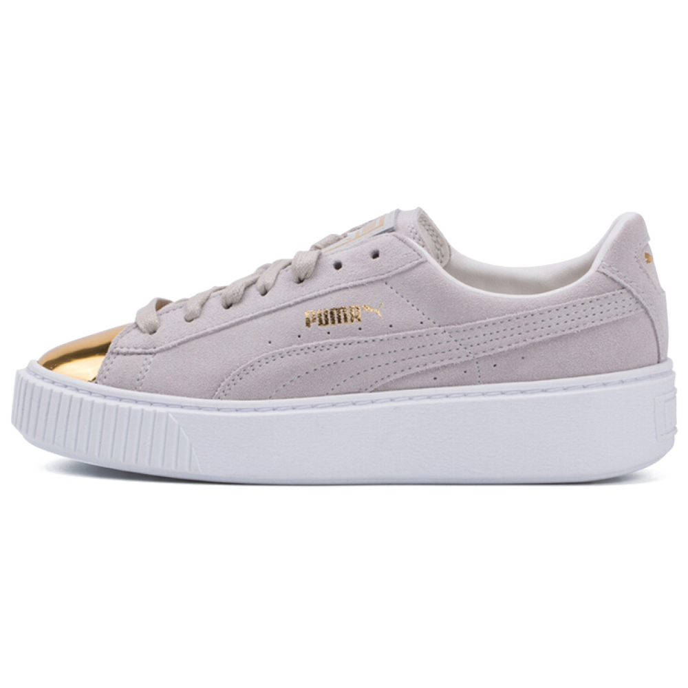 PUMA Suede Platform Gold