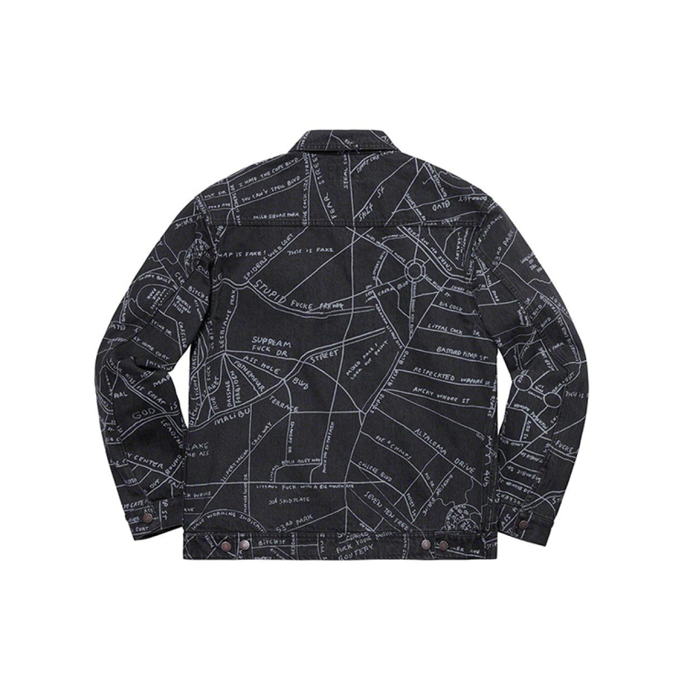 Supreme SS19 Gonz Map Work Jacket