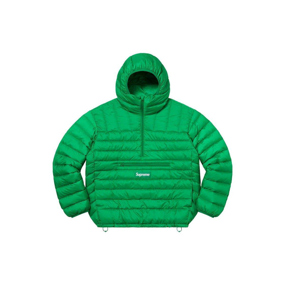 Supreme FW22 Week 6 Micro Down Half Zip Hooded Pullover