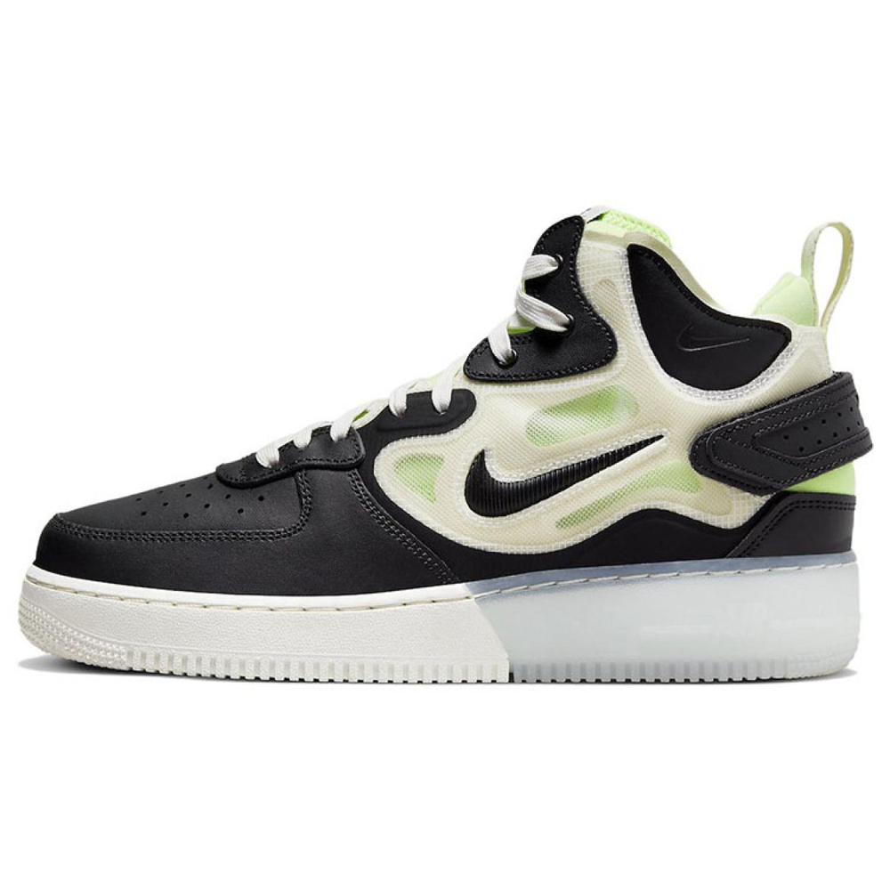 Nike Air Force 1 React "Black Neon"
