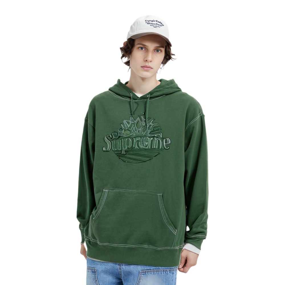 Supreme SS23 Week 8 x TIMBERLAND HOODED SWEATSHIRT Logo