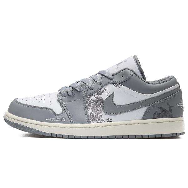 【 】 Jordan Air Jordan 1 Low "Stealth and White"