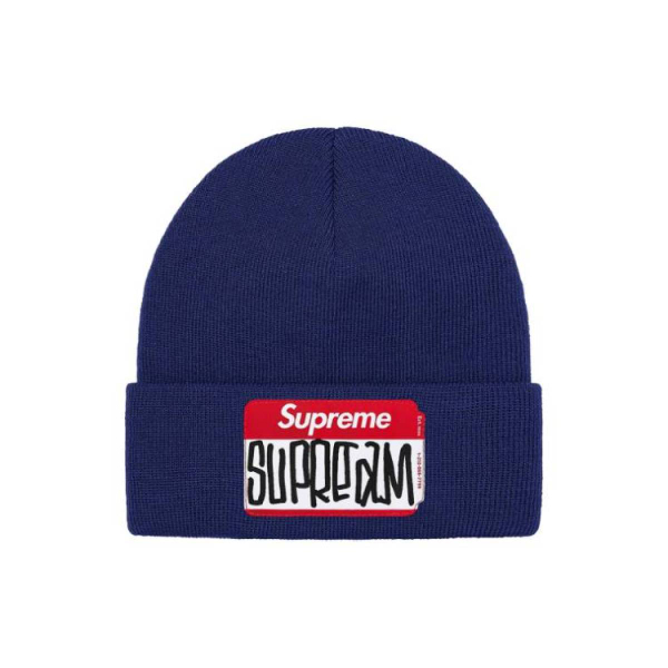 Supreme Week 7 Gonz Nametag Beanie