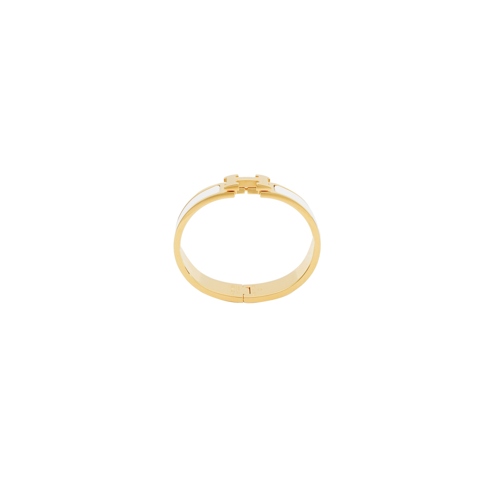 HERMES Clic H Blanc