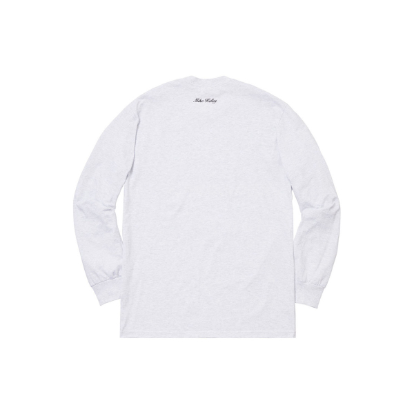 Supreme FW18 Mike Kelley AhhYouth! L/S Tee Ash Grey T