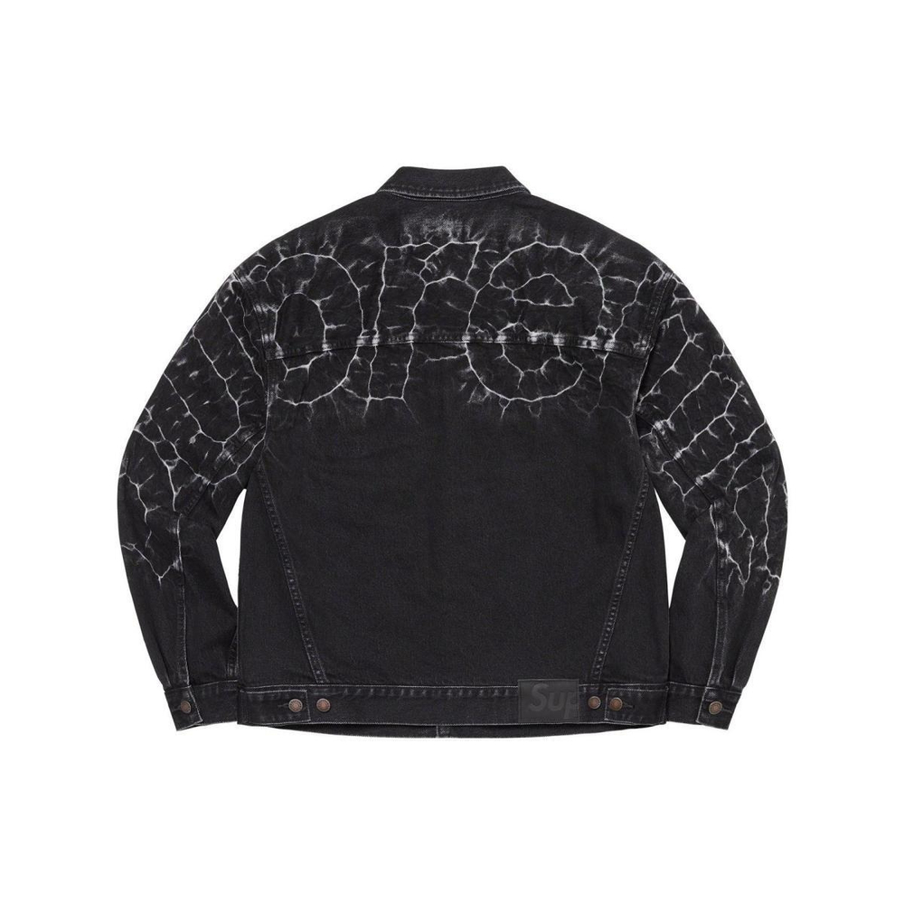 Supreme SS23 Week 1 T-SHIBORI DENIM TRUCKER JACKET