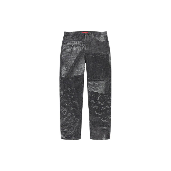 Supreme SS23 Week14 ARCHIVE DENIM JACQUARD REGULAR JEAN