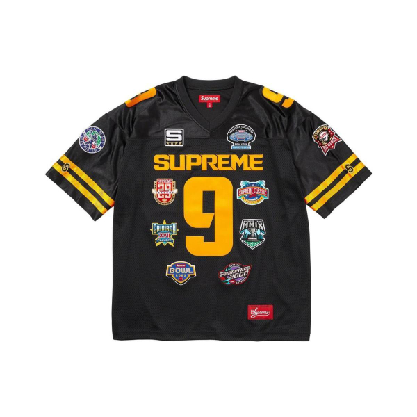 Supreme FW23 WEEK2 CHAMPIONSHIPS EMBROIDERED FOOTBALL JERSEY V