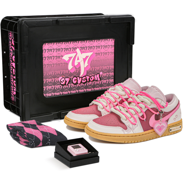 【 】 Jordan Air Jordan 1 low pink gum