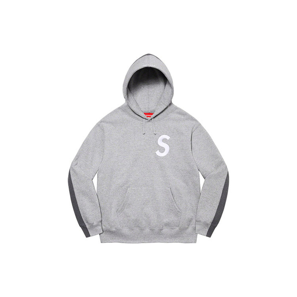 Supreme Week 5 S Logo Split Hooded Sweatshirt