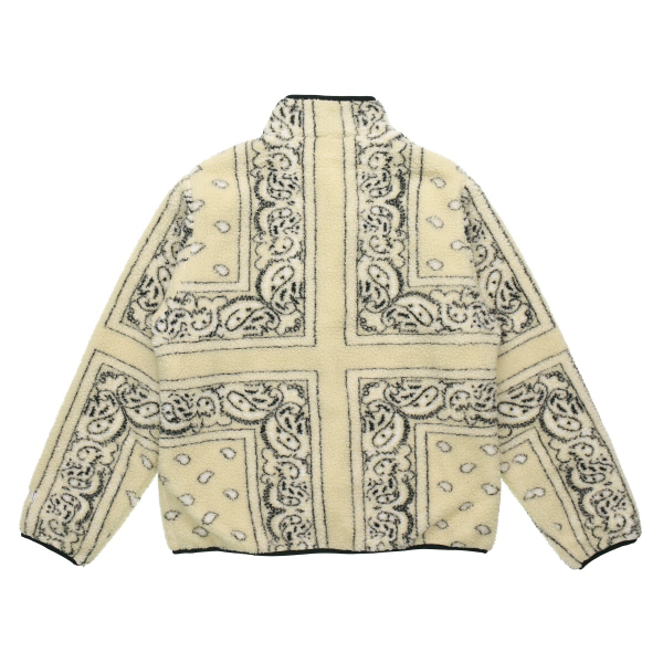 Supreme FW19 Week 3 Reversible Bandana Fleece Jacket