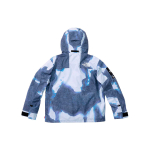 Supreme Week 17 x The North Face Bleached Denim Print Mountain Jacket