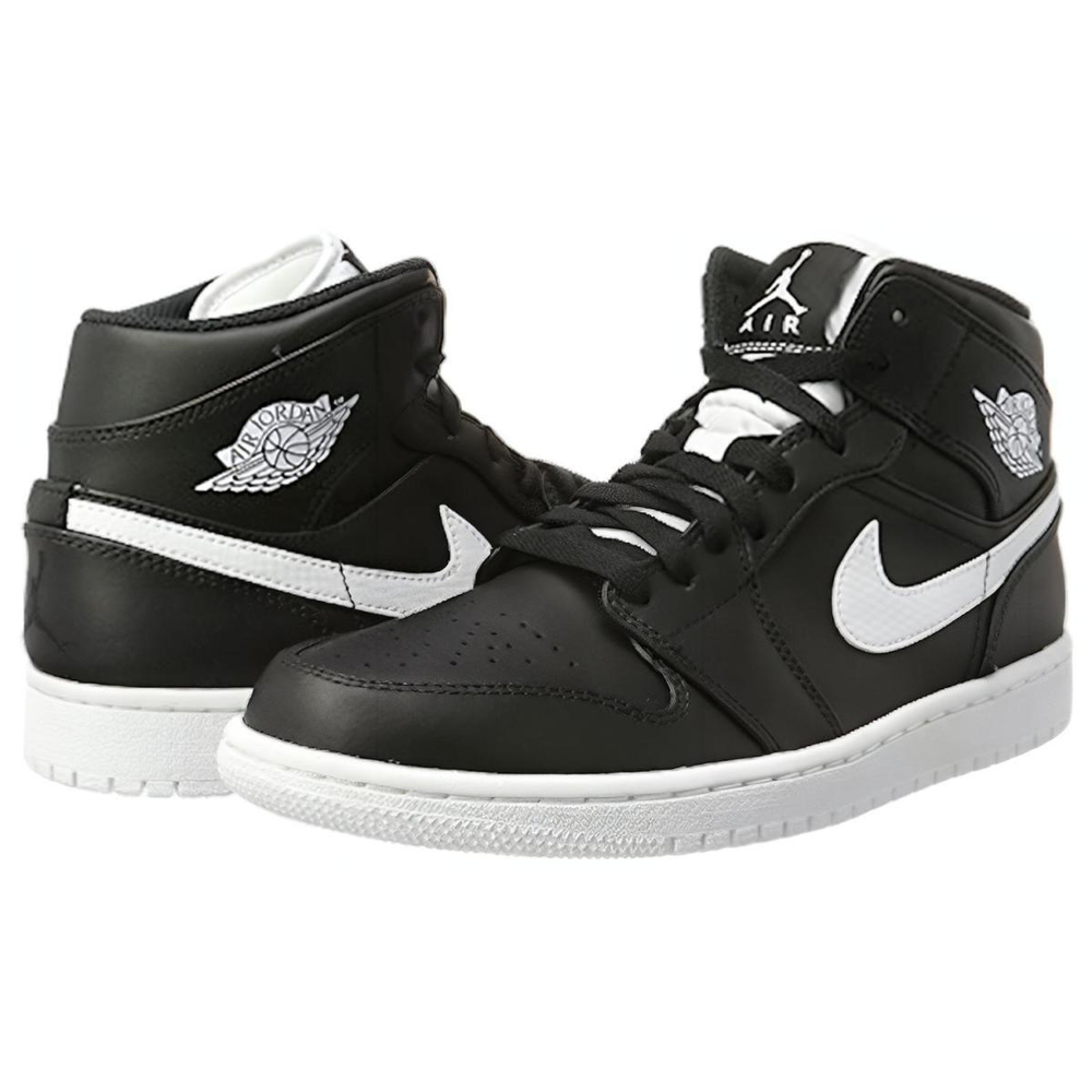 Jordan Air Jordan 1 Retro Mid Black White