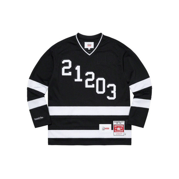 Supreme FW21 Week 15 x WTAPS x Mitchell & Ness WTAPS Hockey Jersey V T