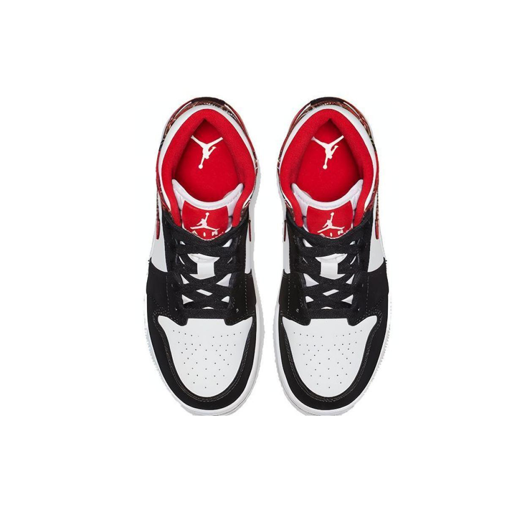 Jordan Air Jordan 1 Mid White Plaid