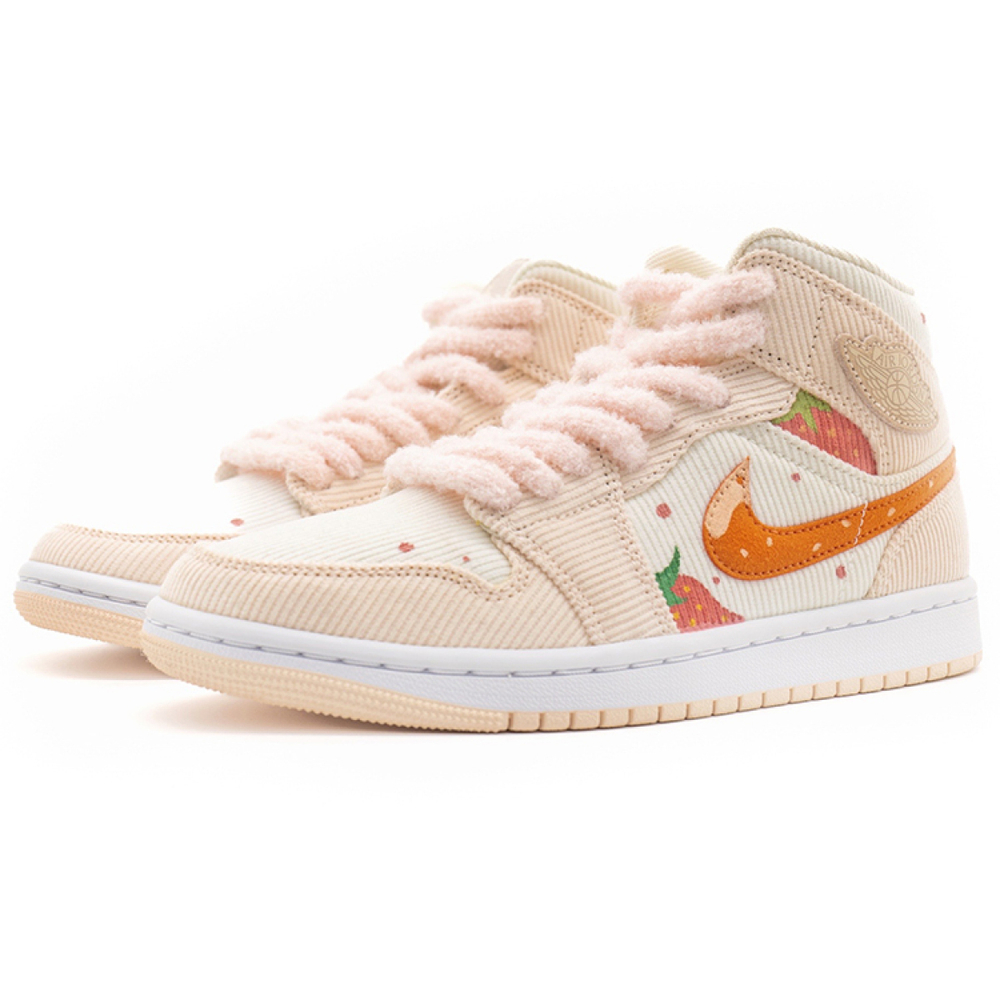 【 】 Jordan Air Jordan 1 Mid SE Corduroy