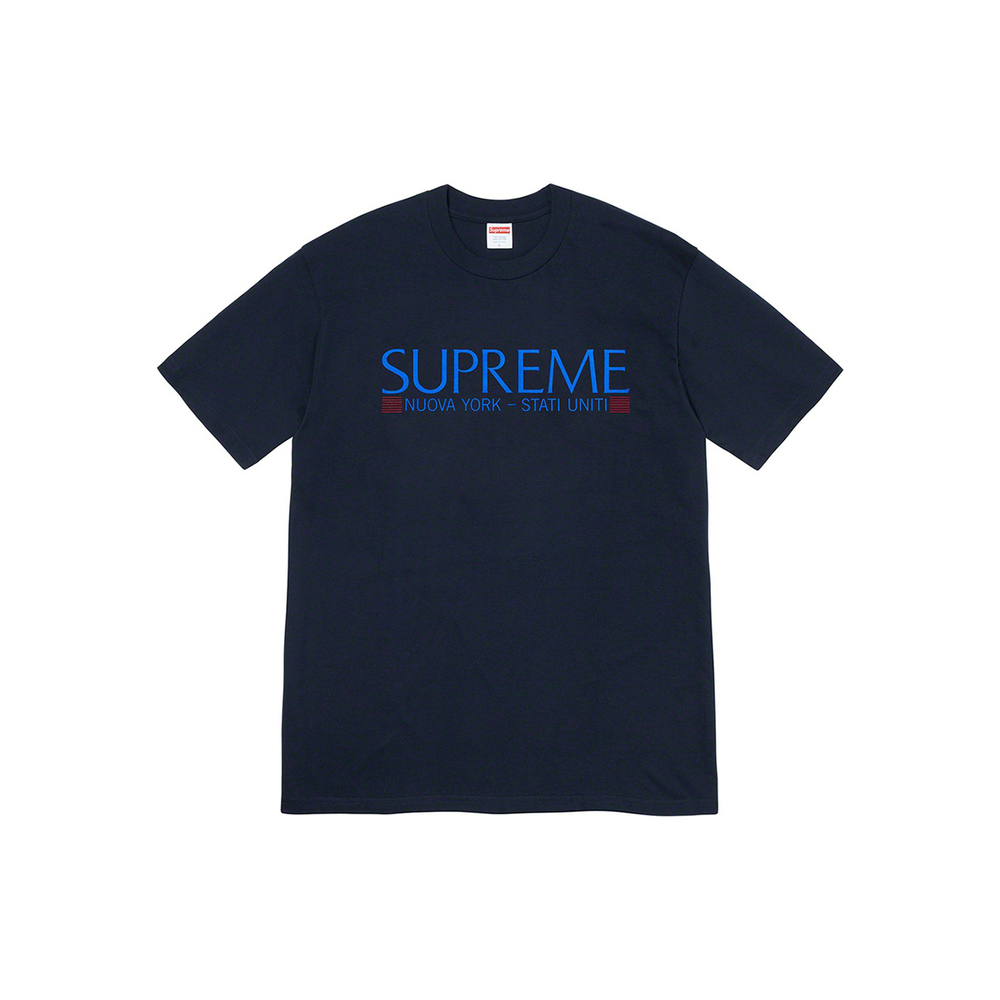 Supreme Week 1 Nuova York Tee Logo T