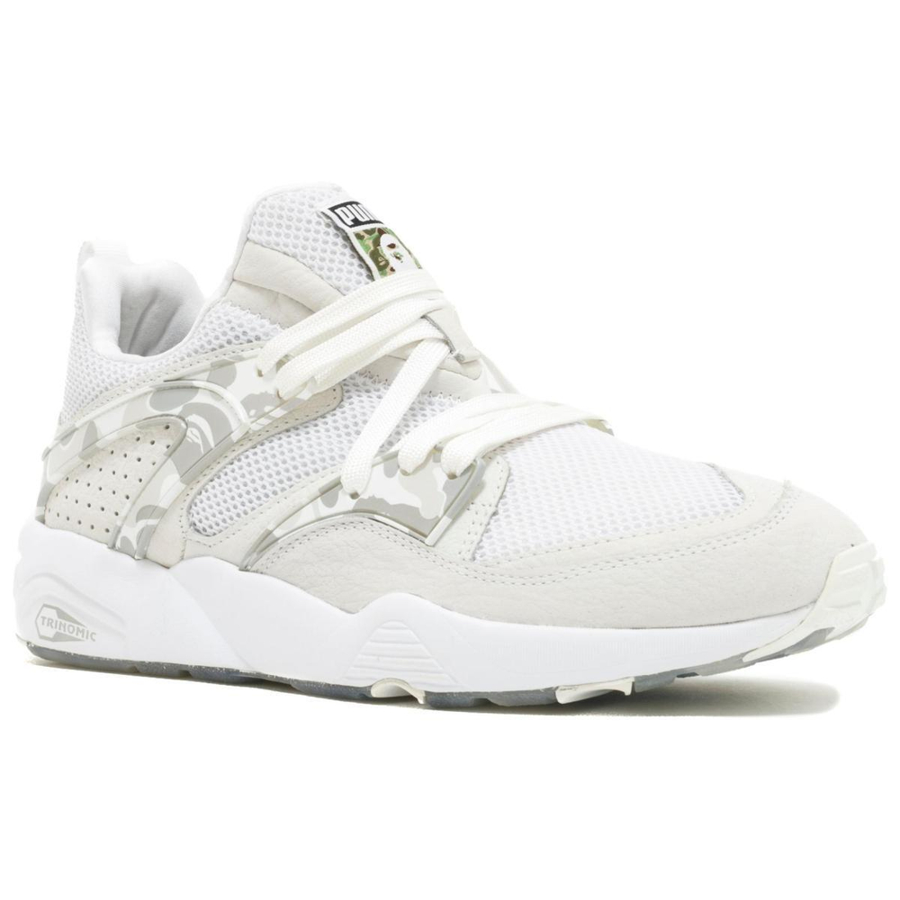 A BATHING APE x PUMA Blaze Of Glory White Camo