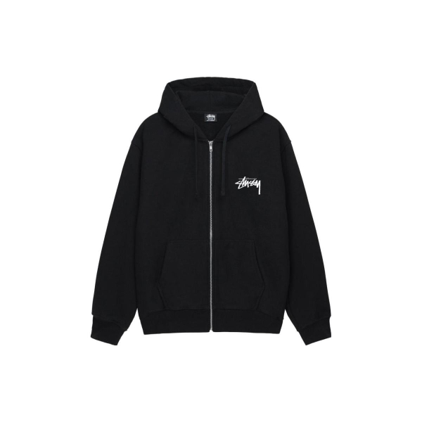 Stussy FW23 CLASSIC DOT ZIP HOODIE Logo