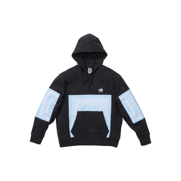 Supreme SS22 Week 16 x The North Face TNF Bandana Hooded Sweatshirt