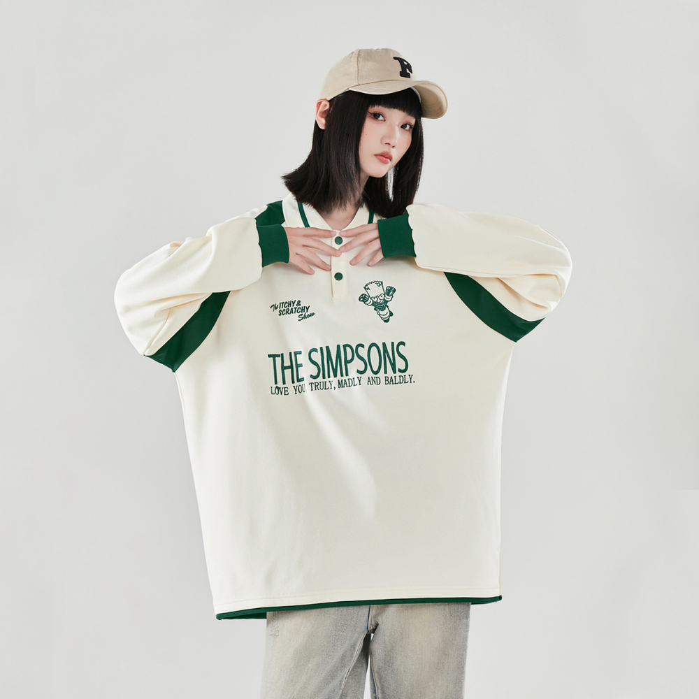 The Simpsons Logo Polo