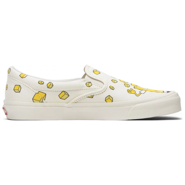 Spongebob x Vans slip-on Yellow
