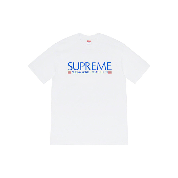 Supreme Week 1 Nuova York Tee Logo T